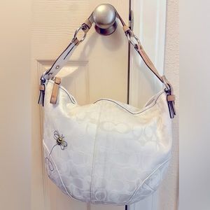 COACH Limited Edition Signature Bumble Bee Bag